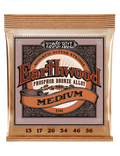 Ernie Ball® 2144 13-56 Earthwood Cuerdas Guitarra Acústica Medium Phosphor Bronze