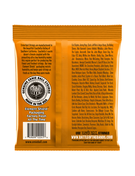 Ernie Ball® 2241 9-46 RPS Cuerdas Guitarra Eléctrica Hybrid Slinky® NICKEL