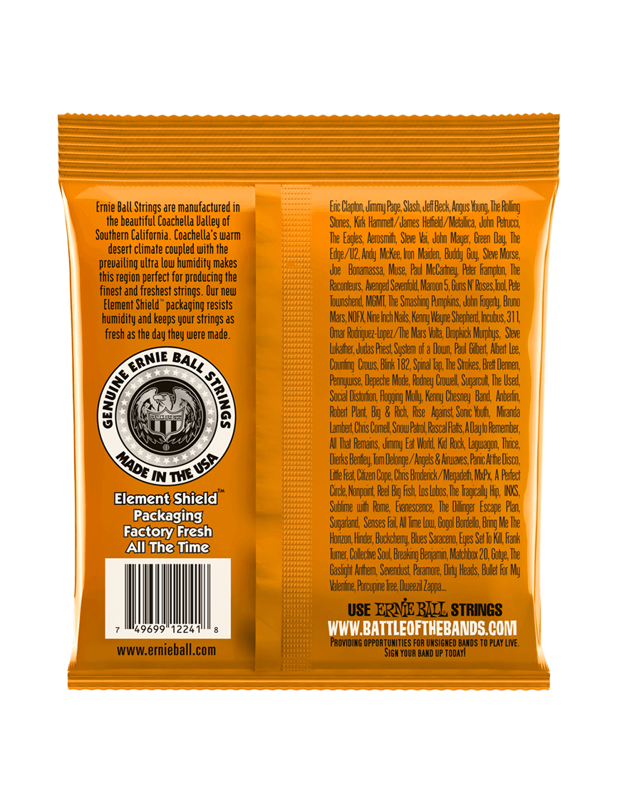 Ernie Ball® 2241 9-46 RPS Cuerdas Guitarra Eléctrica Hybrid Slinky® NICKEL