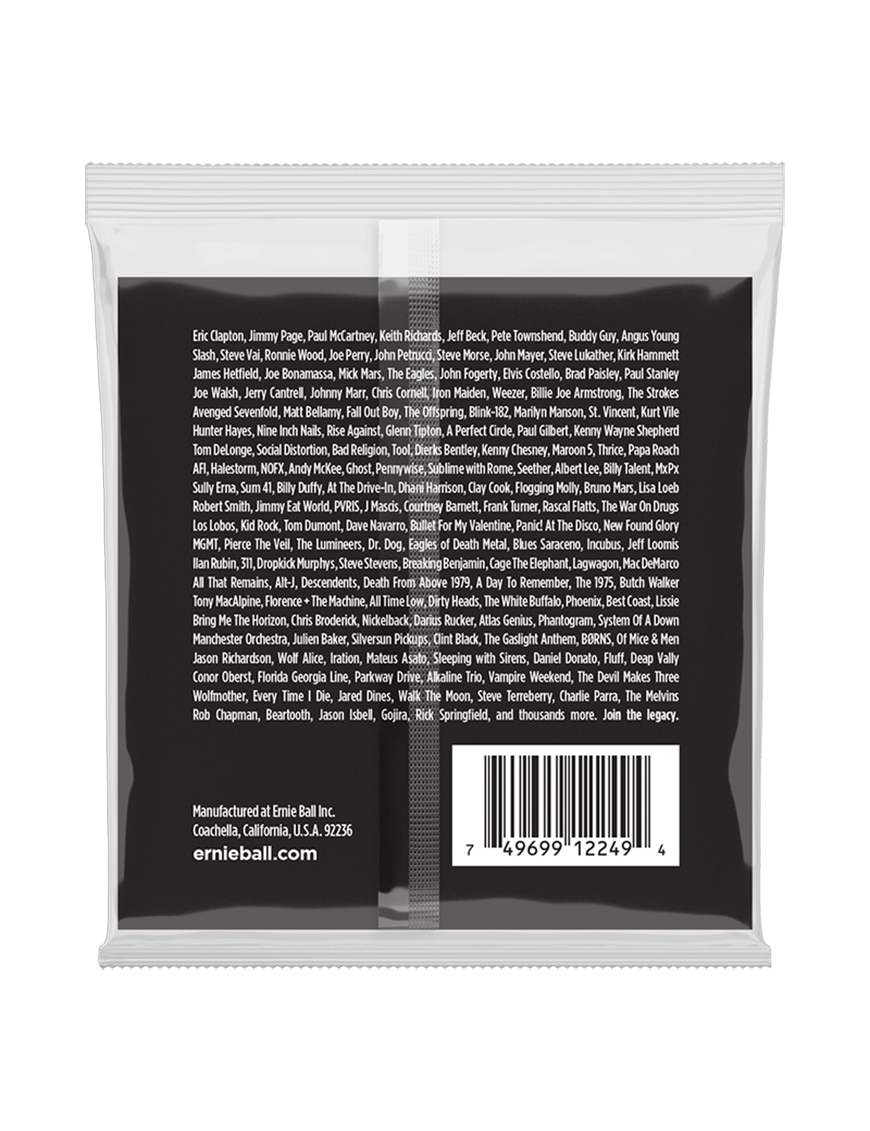Ernie Ball® 2249 8-38 Cuerdas Guitarra Eléctrica Extra Slinky® STAINLESS STEEL