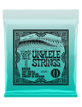Ernie Ball® 2326 Cuerdas Ukelele Concierto Soprano Nylon Black Ball End