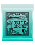 Ernie Ball® 2326 Cuerdas Ukelele Concierto Soprano Nylon Black Ball End