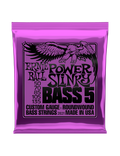Ernie Ball® 2821 50-135 Slinky® Cuerdas Bajo Eléctrico 5 Cuerdas Power Nickel