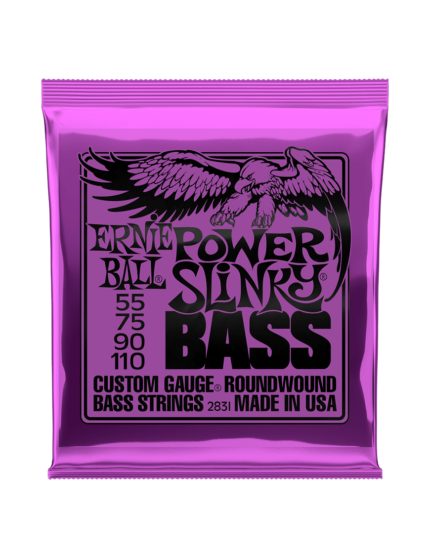 Ernie Ball® 2831 55-110 Slinky® Cuerdas Bajo Eléctrico Power Nickel