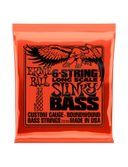 Ernie Ball® 2838 32-130 Long Scale Slinky® Cuerdas Bajo Eléctrico 6 Cuerdas Nickel