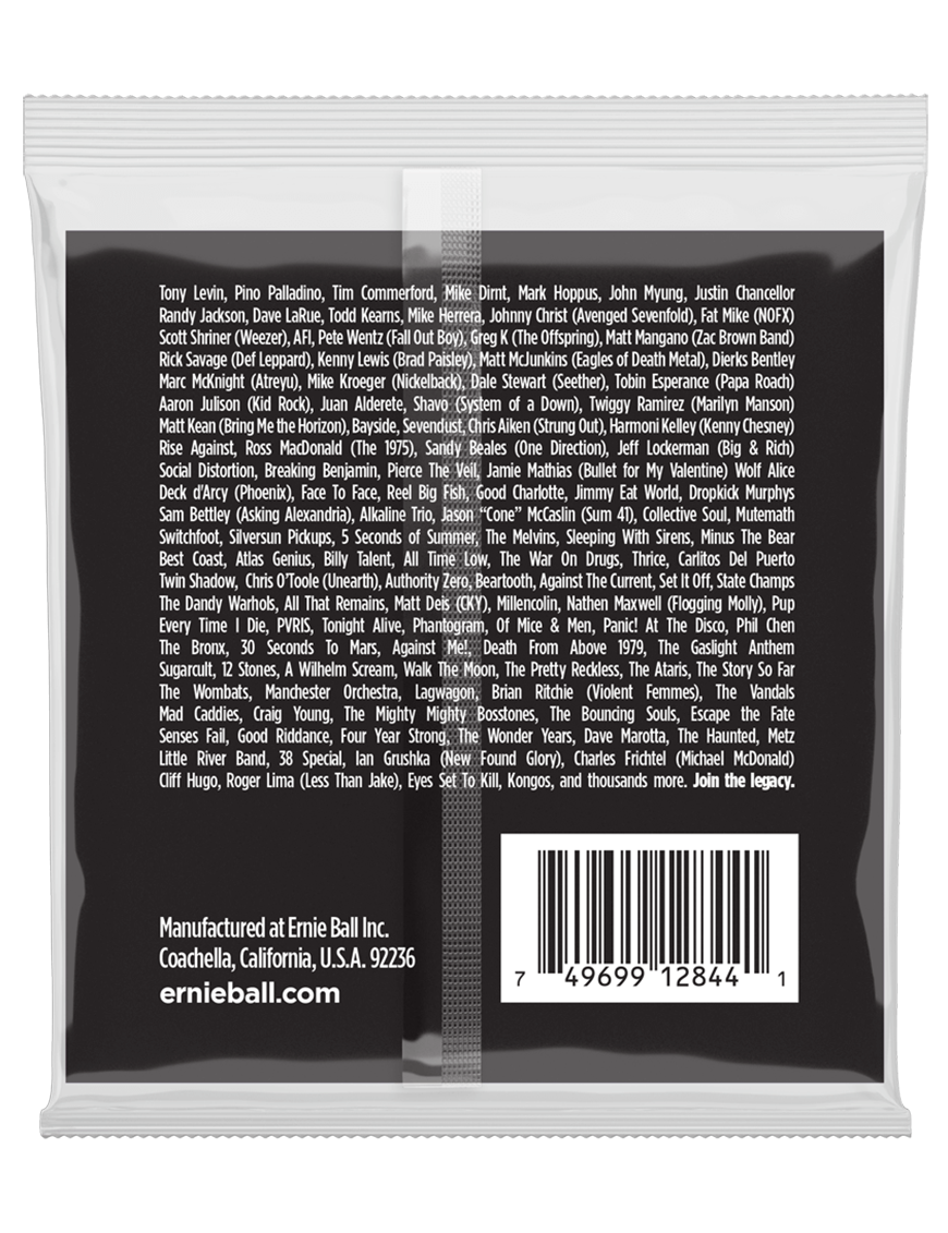 Ernie Ball® 2844 45-100 Slinky® Cuerdas Bajo Eléctrico Super Steel