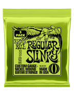 Ernie Ball® 3221 10-46 3Pack Regular Slinky® Cuerdas Guitarra Eléctrica Nickel