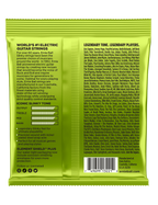 Ernie Ball® 3221 10-46 3Pack Regular Slinky® Cuerdas Guitarra Eléctrica Nickel