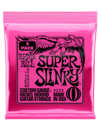 Ernie Ball® 3223 9-42 3Pack Super Slinky® Cuerdas Guitarra Eléctrica Nickel