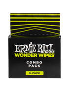 ERNIE BALL® 4279 Limpieza Mantención Instrumentos Guitarras Bajos Combo Pack: 6 Sachet