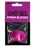 ERNIE BALL® 5618 Bloqueo de Correa Púrpura Set: 4 Unidades