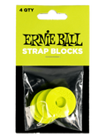 ERNIE BALL® 5622 Bloqueo de Correa Green Set: 4 Unidades