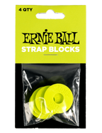 ERNIE BALL® 5622 Bloqueo de Correa Green Set: 4 Unidades