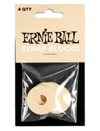 ERNIE BALL® 5620 Bloqueo de Correa Cream Set: 4 Unidades