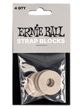 ERNIE BALL® 5625 Bloqueo de Correa Grey Set: 4 Unidades