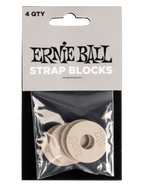 ERNIE BALL® 5625 Bloqueo de Correa Grey Set: 4 Unidades