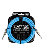 Ernie Ball® 6412 Blue Flex Cables Instrumentos Plug ¼" Recto a Plug ¼" Recto | 3.05Mt