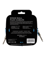 Ernie Ball® 6417 Blue Flex Cables Instrumentos Plug ¼" Recto a Plug ¼" Recto| 6.10Mt
