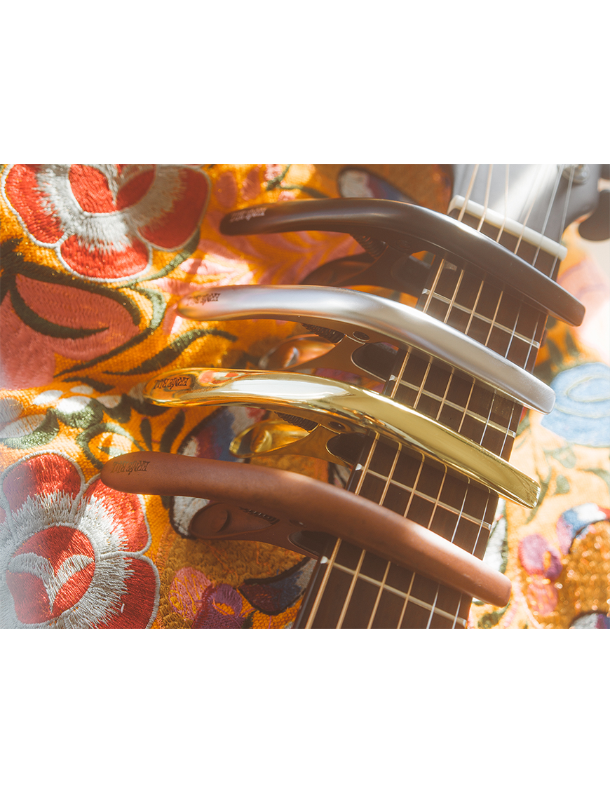 Ernie Ball® 9601 Cejillos Axis Capo Silver