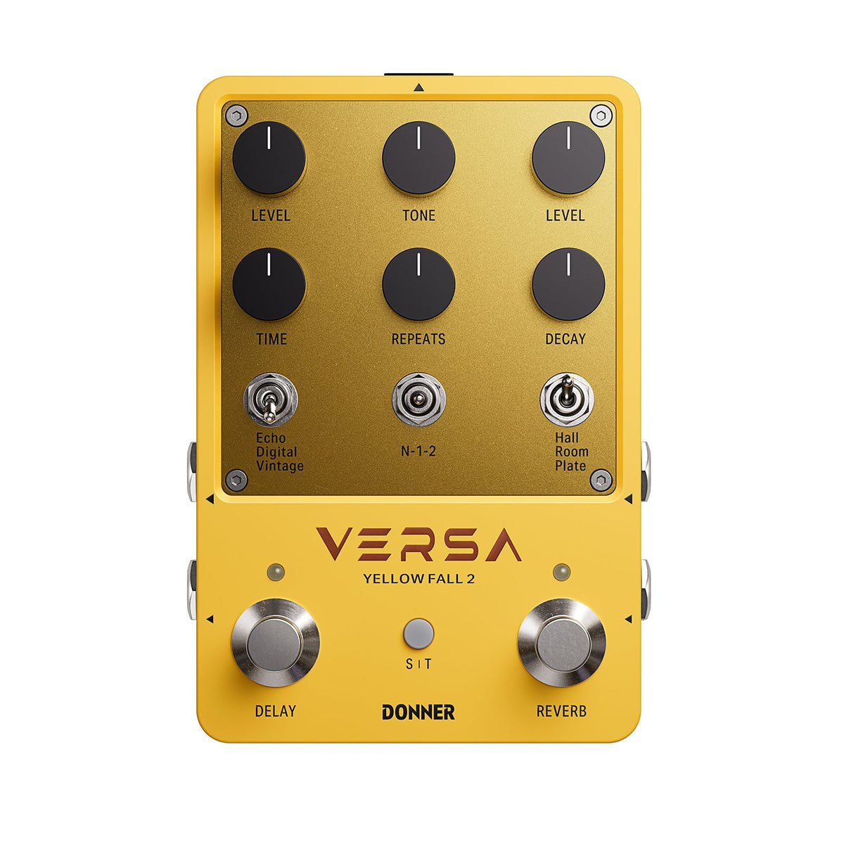 Donner VERSA Yellow Fall II Pedal de delay y reverb