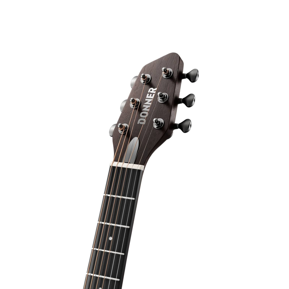 Donner RISING-G1 Guitarra acústica de viaje de 38 pulgadas negra