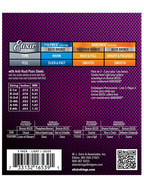 Elixir® 16539 12-53 NANOWEB® 3Pack Cuerdas Guitarra Acústica Recubiertas Light Bronze 80/20