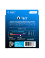Elixir® 16566 9-42 NANOWEB® 3Pack Cuerdas Guitarra Eléctrica Recubiertas Super Light