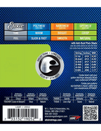 Elixir 19052 Cuerdas Guitarra Eléctrica 6 Cuerdas Recubiertas 10-46 Light Nickel Plated Steel Optiweb