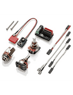 Emg 40dc Cápsulas Bajo 5 Cuerdas Soapbar Kit Montaje Black