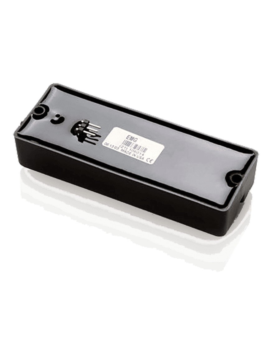 Emg 40dc Cápsulas Bajo 5 Cuerdas Soapbar Kit Montaje Black
