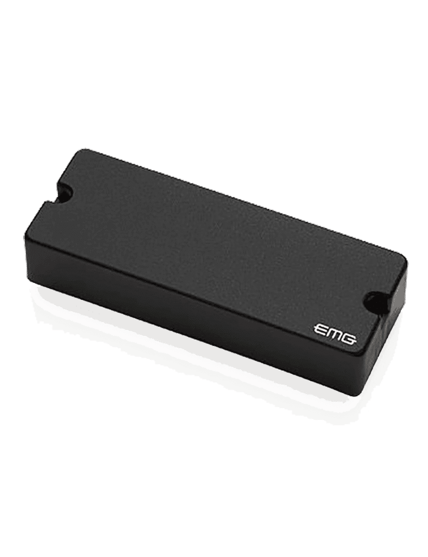 Emg 40dc Cápsulas Bajo 5 Cuerdas Soapbar Kit Montaje Black