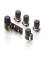 EMG® BQS Sistema Control EQ Preamp Bajo Eléctrico Activo Kit 5 Perillas