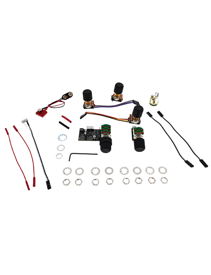 EMG® BQS Sistema Control EQ Preamp Bajo Eléctrico Activo Kit 5 Perillas
