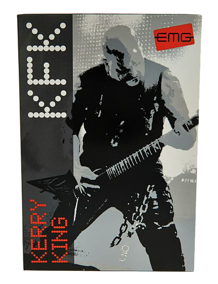 EMG® KFK Kerry King Signature Cápsulas Guitarra Eléctrica Activas Humbucker Black Kit Montaje