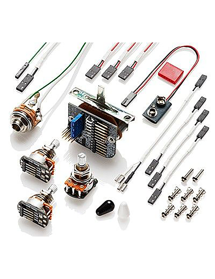 EMG® CROSSROADS SET Cápsulas Guitarra Eléctrica Retro Active Single Coil Strat® Setx3 Kit Montaje