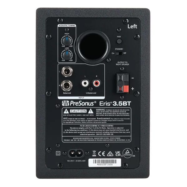 Presonus Eris35bt Monitores De Estudio Pasivos/Activos 2da Generación