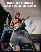 Donner HUSH X PRO Guitarra eléctrica de viaje White-Luxe