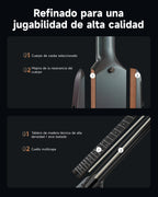 Donner HUSH X PRO Guitarra eléctrica de viaje Midnight Glow