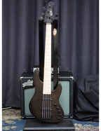FGN® Mighty Jazz ASH DEM JMJ5 Bajo Eléctrico 5 Cuerdas Funda | T Brown Flat