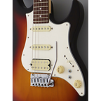 FGN® ODYSSEY Expert EOS2 AL-R Guitarra Eléctrica Stratocaster® Case | Vintage Sunburst