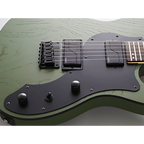 FGN® ILIAD J-Standard JIL3 ASH-DE664-R Guitarra Eléctrica Telecaster® Funda Premium | Open Pore Olive Green