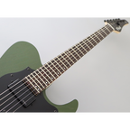 FGN® ILIAD J-Standard JIL3 ASH-DE664-R Guitarra Eléctrica Telecaster® Funda Premium | Open Pore Olive Green