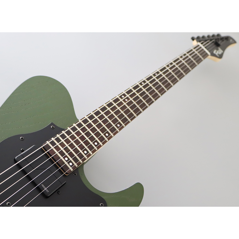 FGN® ILIAD J-Standard JIL3 ASH-DE664-R Guitarra Eléctrica Telecaster® Funda Premium | Open Pore Olive Green