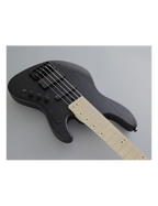 FGN® JMJ53 Mighty Jazz ASH-DE-M Bajo Eléctrico 5 Cuerdas Funda Premium| Open Pore Black