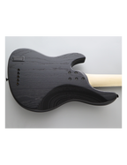 FGN® JMJ53 Mighty Jazz ASH-DE-M Bajo Eléctrico 5 Cuerdas Funda Premium| Open Pore Black