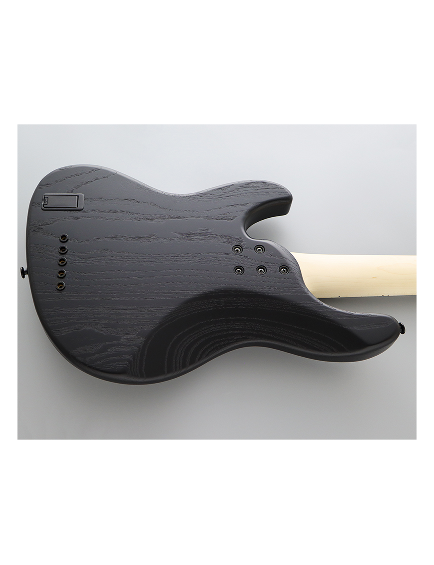 FGN® JMJ53 Mighty Jazz ASH-DE-M Bajo Eléctrico 5 Cuerdas Funda Premium| Open Pore Black