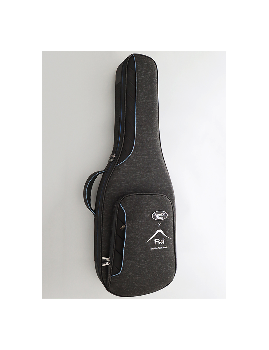FGN® JMJ53 Mighty Jazz ASH-DE-M Bajo Eléctrico 5 Cuerdas Funda Premium| Open Pore Black