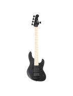 FGN® JMJ53 Mighty Jazz ASH-DE-M Bajo Eléctrico 5 Cuerdas Funda Premium| Open Pore Black