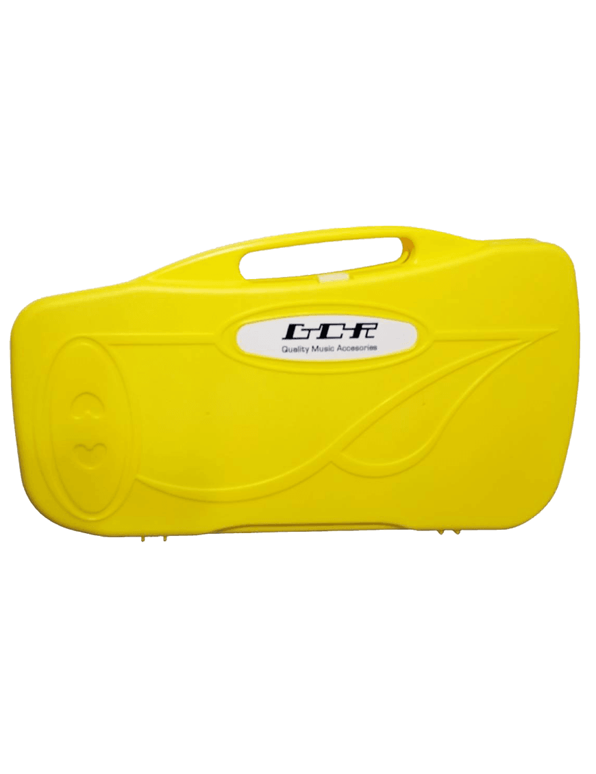 Gcr® Db25 Metalófono Cromático 25 Notas Case Amarillo