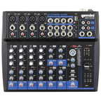 Gemini Gem-12usb Mezclador Análogo 12 Canales Usb - Bluetooth